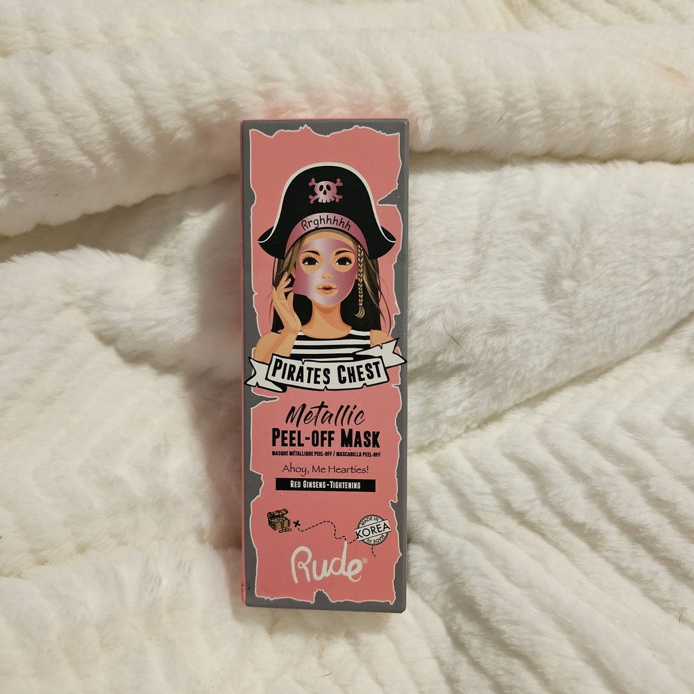 RUDE COSMETICS Pirate's Chest Peel Off Mask - Ahoy, Mel Hearties! (Tightening)